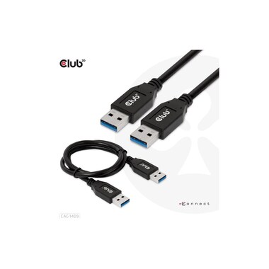 Club 3D Câble USB CAC-1409 USB-A - USB-A 0.5 m