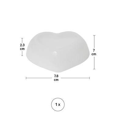 I AM CREATIVE Moule en silicone 1704.13 bol en forme de cur