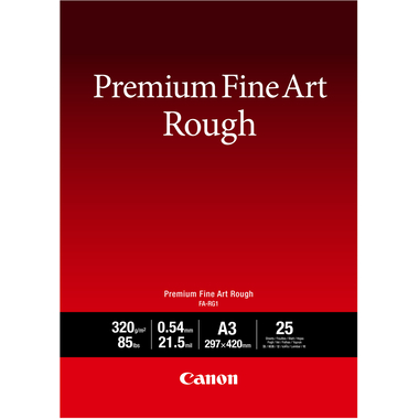 CANON Premium Paper 320g A3 FARG1A3 Fine Art Rough 25 fogli