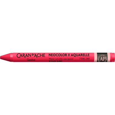 CARAN D'ACHE Wachsmalkreide Neocolor II 7500.280 rubinrot