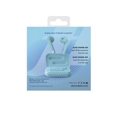 Auricolari Twin con accensione automatica e custodia