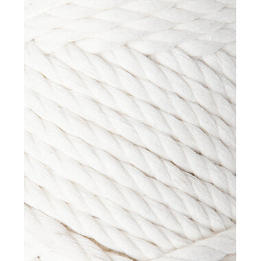 I AM CREATIVE Macrame Rope 6205.02 cream 5mm, 330g