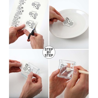 I AM CREATIVE Pellicola per scivoli d'acu A4 4010.57 chiaro 2 pezzi