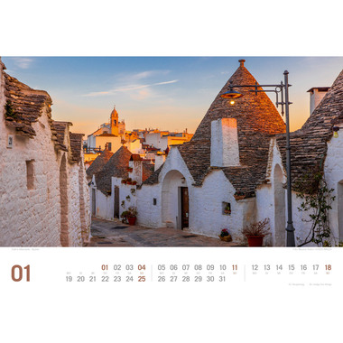 ACKERMANN Bildkalender 2026 3622 Italien DE 45x33cm
