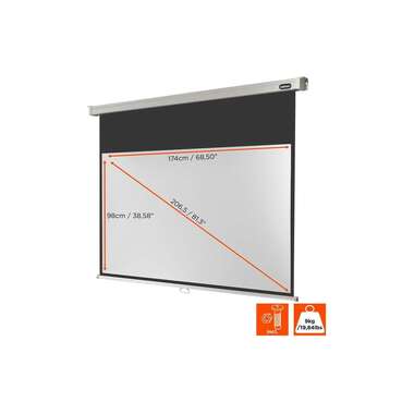 Celexon Rollo-Leinwand Pro 180x102cm 16:9