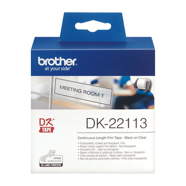PTOUCH Support pap.cont. 62mmx15.24m DK-22113 QL-500/550 film trans. rouleau