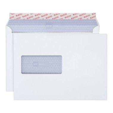 ELCO Envelope Laser fenêtre ga. C5 33599 100g,blanc, colle 500 pièces
