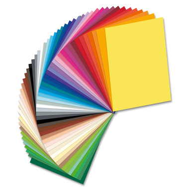 FOLIA Fotokarton 25x35cm 6125/50 99 300g, ass.