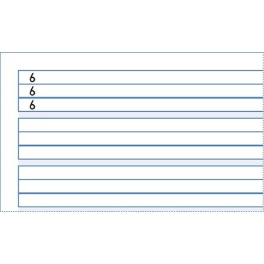 INGOLD-BIWA Basisline quaderno A4 0420.1841 bianco, 90g 6mm 25 pz.