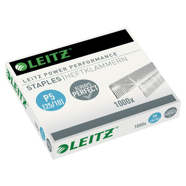 LEITZ Heftklammern P5 25/10 mm 5574-00-00 verzinkt 1000 Stk