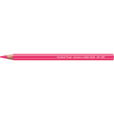 CARAN D'ACHE Farbstift Classic 491.090 rosa fluo