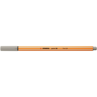 STABILO Fineliner Point 88 0.4mm 88/93 warmes grau