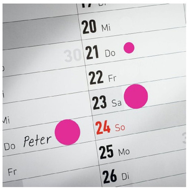 AVERY ZWECKFORM Marcatori 19mm 3854 magenta 250 pezzi