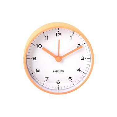 KARLSSON Réveil classique Circus Rings Peach orange
