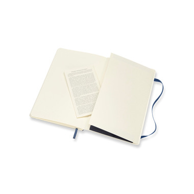 MOLESKINE Notizbuch L/A5 854764 Punktraster,Soft Cover,Saphir