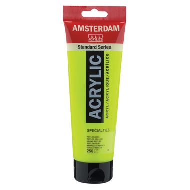 AMSTERDAM Acrylfarbe 250ml 17122560 reflexgelb 256
