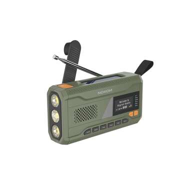 Noxon DAB+ Radio Dynamo Solar 211 Verde