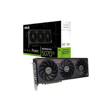 ASUS Graphics Card ProArt GeForce RTX 5070 Ti OC Edition 16GB