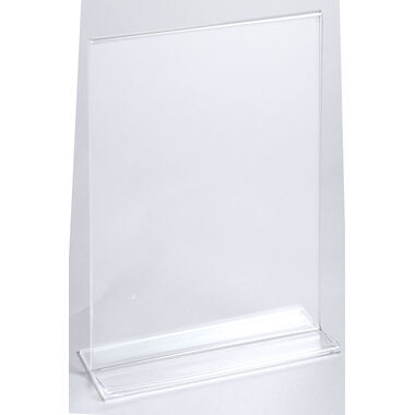 EXACOMPTA Présentoir de table A5 85158D transparent, forme T haut