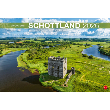 HEYE Bildkalender 2026 23159+26 Schottland DE 58x39cm