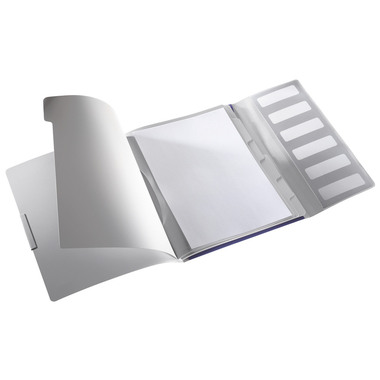 LEITZ Dossier de coll. Style A4 39950069 bleu titane 200 feuilles