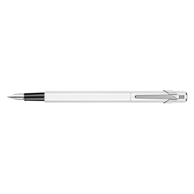CARAN D'ACHE Stylo plume 849 EF 842.001 blanc, verni
