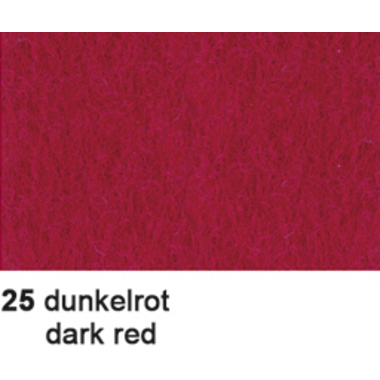 URSUS Bastelfilz 20x30cm 4170025 dunkelrot,150g 10 Bogen