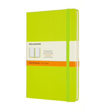 MOLESKINE Carnet Classic HC Large 420850871 limevert,ligné 208 feuil.