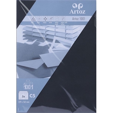 ARTOZ Couverts 1001 C5 107394182 100g, schwarz 5 Stück