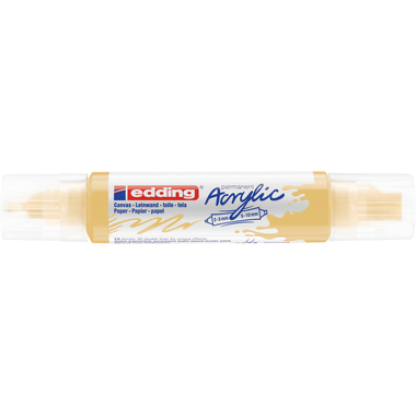 EDDING Acrylmarker 5400 double liner 5400-915 pastellgelb sdm