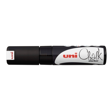 UNI-BALL Chalk Marker 8mm PWE-8K BLACK nero