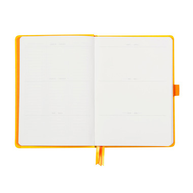 RHODIA Goalbook Taccuino A5 118585C Hardcover giallo 240 f.