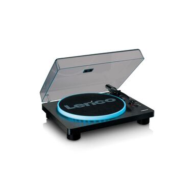 Lenco Plattenspieler LS-50LEDBK Schwarz