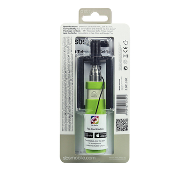 Perche à Selfies avec câble jack universel 3,5 mm