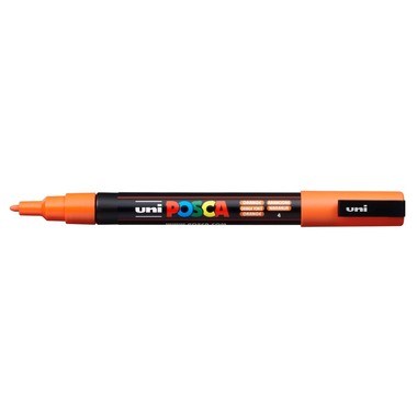 POSCA Marker 0.9-1.3mm PC-3M ORANGE orange, Rundspitze