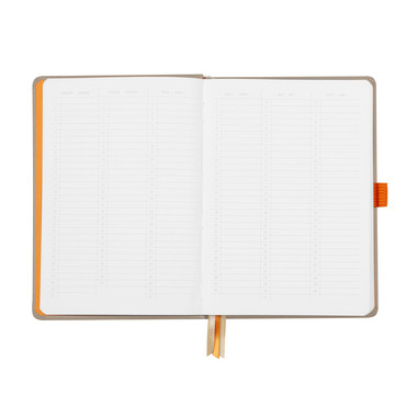 RHODIA Goalbook Notizbuch A5 118574C Hardcover beige 240 S.
