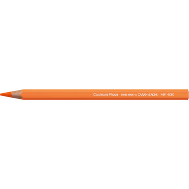CARAN D'ACHE Farbstift Classic 491.030 orange fluo