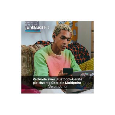 Sony Wireless In-Ear-Kopfhörer LinkBuds Fit Weiss