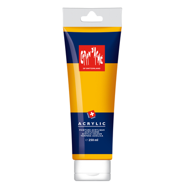 CARAN D'ACHE Colore acrilico 250ml 2810.030 arancione