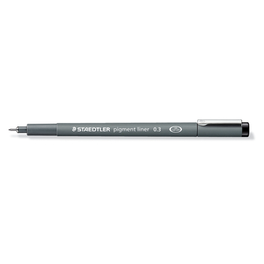STAEDTLER Pigment-Liner 0,3 mm 30803-9 schwarz