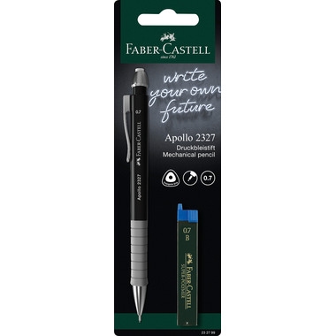 FABER-CASTELL Druckbleistift Apollo 232799 mit Mine, ass.