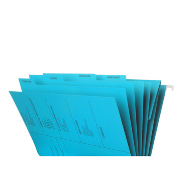 PAGNA Dossier personel 5-teilig 44105-02 bleu