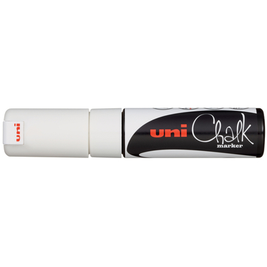 UNI-BALL Chalk Marker 8mm PWE-8K WHITE weiss