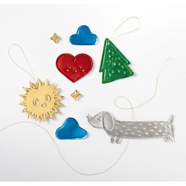 FOLIA DIY Alu Prägefolie 18x29.7cm 505 ass. extra strong 5 Blatt