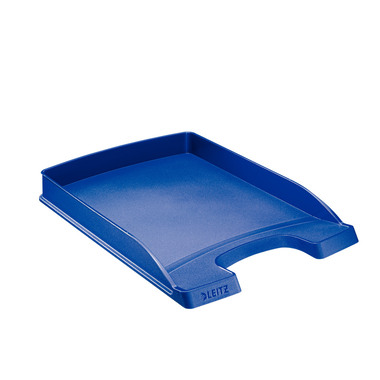 LEITZ Briefablage Plus flach A4 52370035 blau