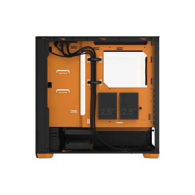 Fractal Design PC case Pop Air RGB TG Orange