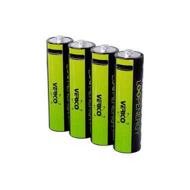Verico battery Li-Ion AA with USB-C 1700 mAh, 4 pieces