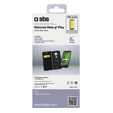 Étui livre pour Motorola Moto G6 Play