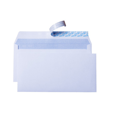 METTLER Couvert ohne Fenster C5/6 7066-80-S50 80g,hochweiss,Kleber 50 Stk.