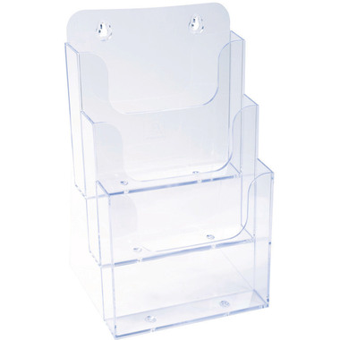 EXACOMPTA Prospekthalter A5 75158D transparent 154x181x280mm
